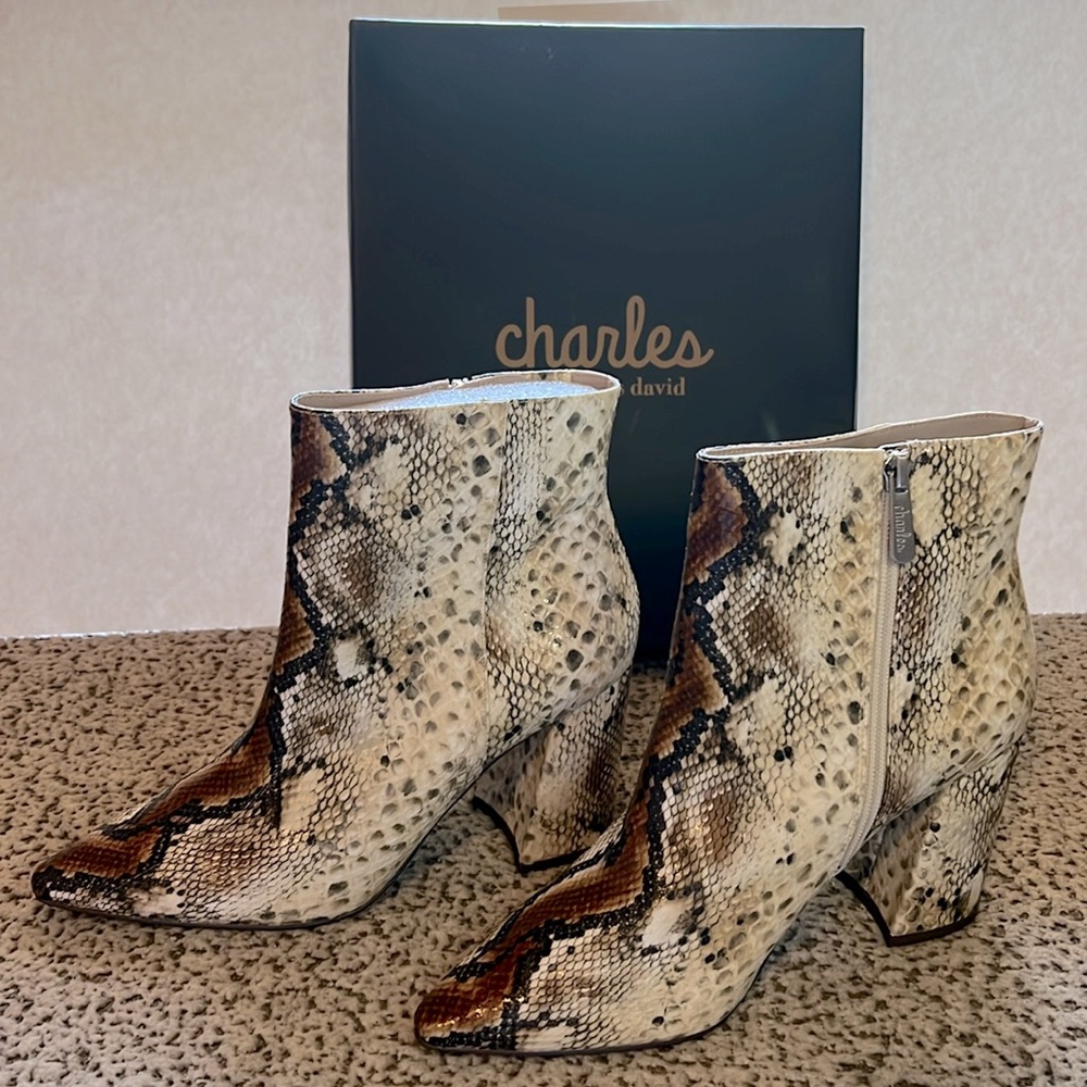 CHARLES BY CHARLES DAVID BOOTS SIZE 10